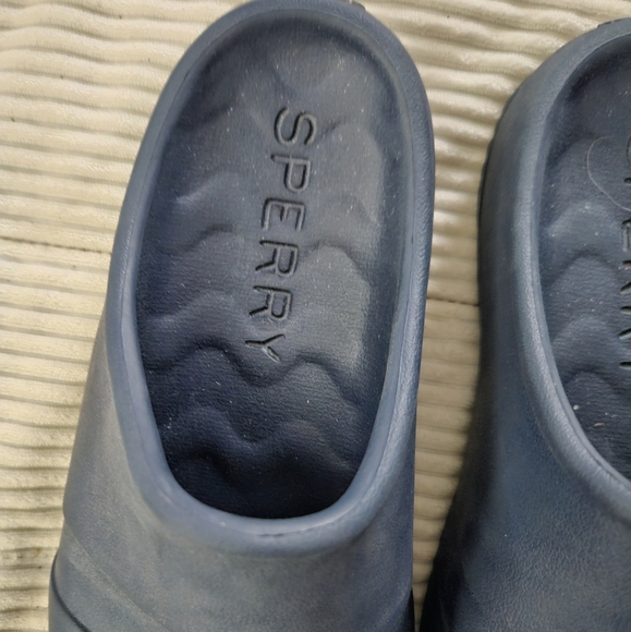 Sperry Navy Blue Slide Sandals Size 7 - Picture 2 of 10